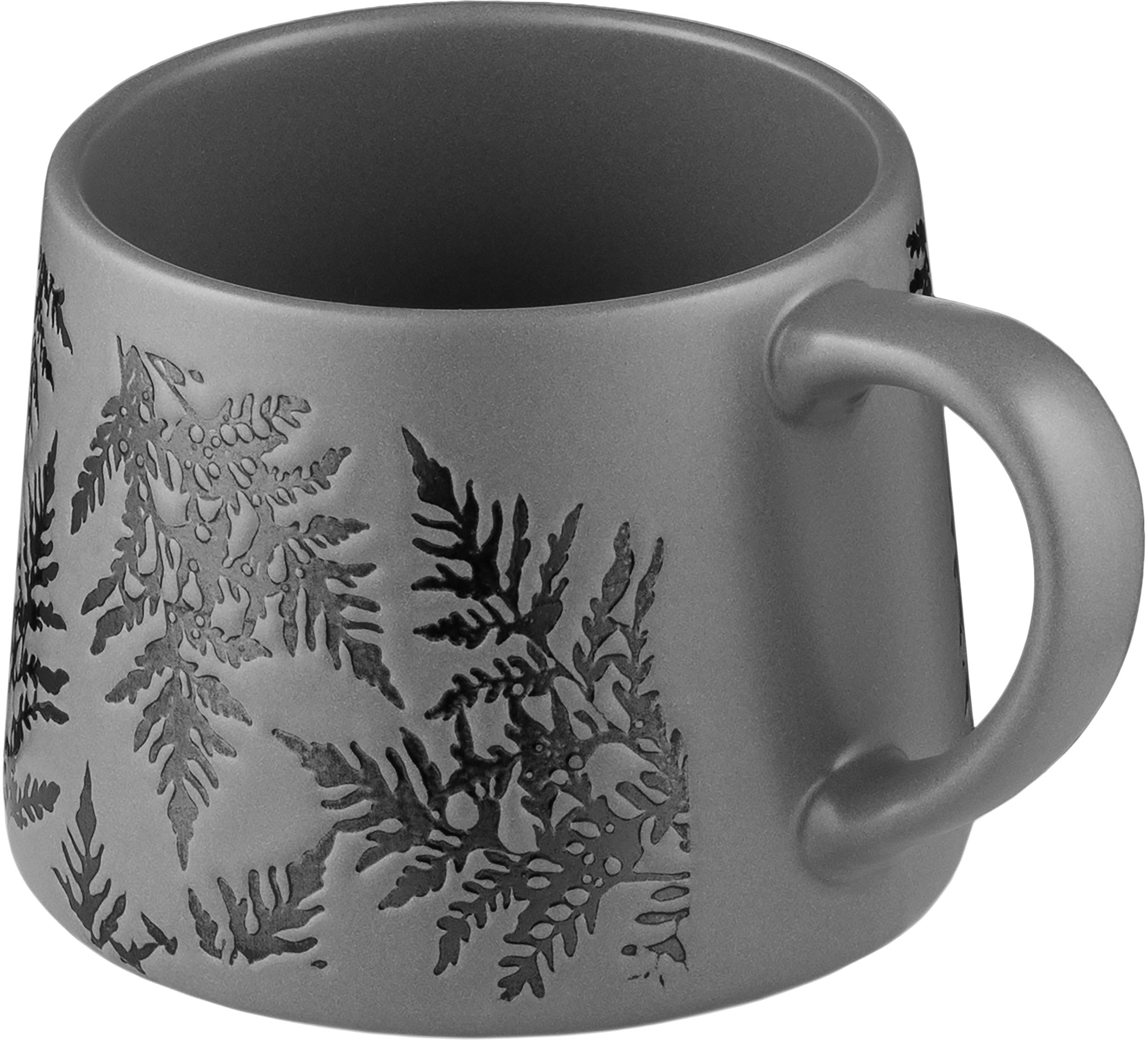 Чашка ARDESTO Remo, 400мл, керамика, серый (AR3099G) фото 2