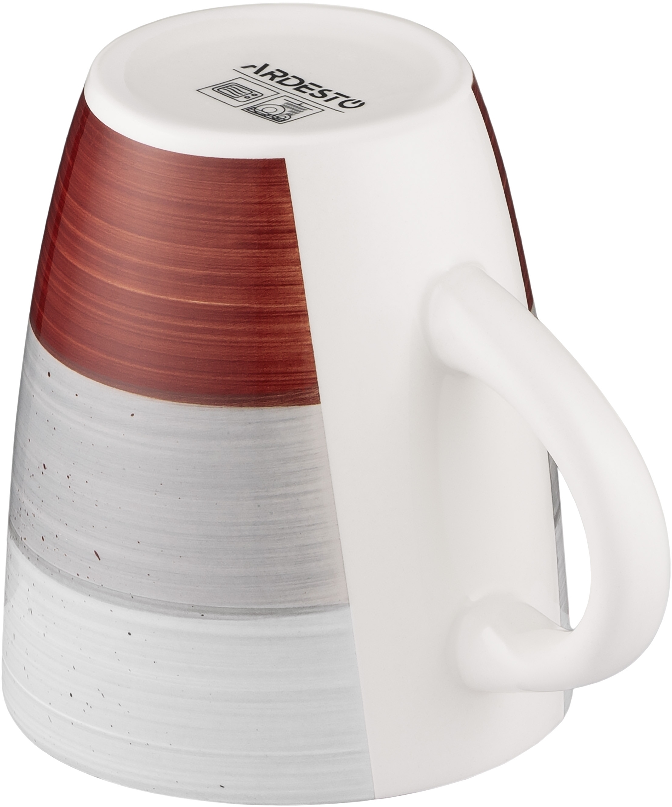 Чашка ARDESTO Salerno, 360мл, керамика, многоцветная (AR1236SG) фото 4