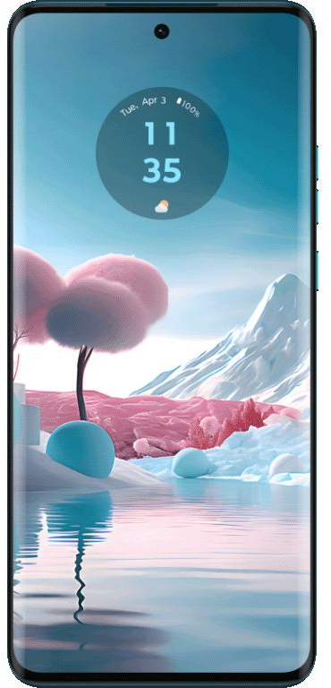 Смартфон Motorola Edge 40 Neo 12/256Gb Caneel Bay (PAYH0038PL) фото 2