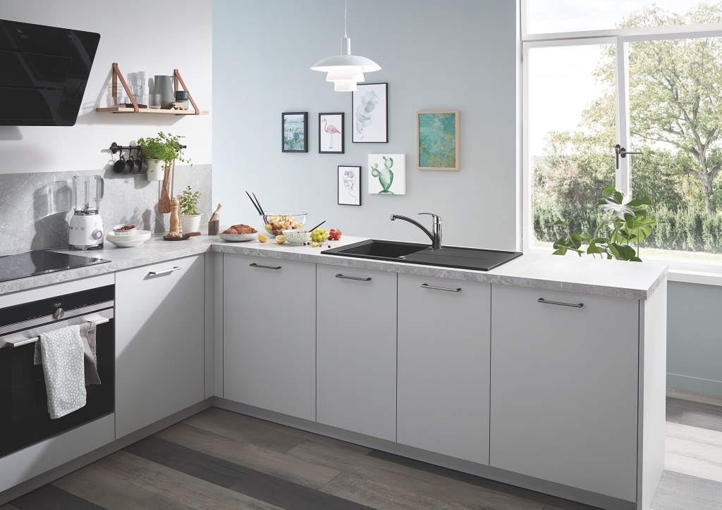 Мийка кухонна Grohe K400, 860x500x205мм (31640AP0)фото3