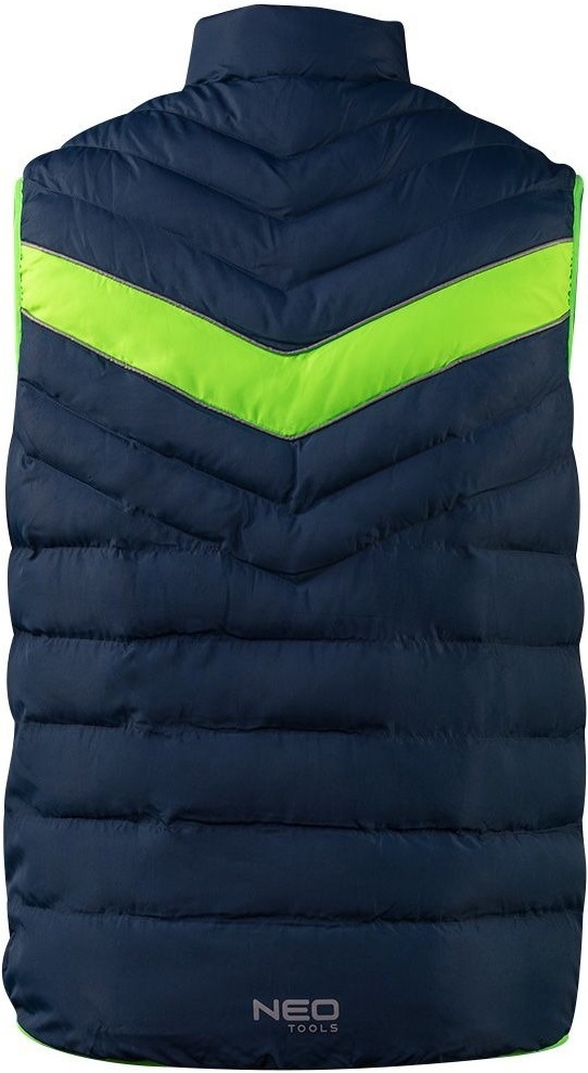 Жилет Neo Tools PREMIUM, зимовий, утеплений, L(52), чорно-салатовий (81-534-L)фото2