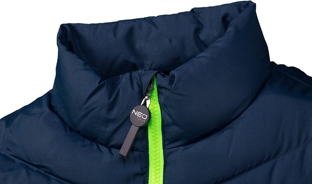 Жилет Neo Tools PREMIUM, зимовий, утеплений, L(52), чорно-салатовий (81-534-L)фото4