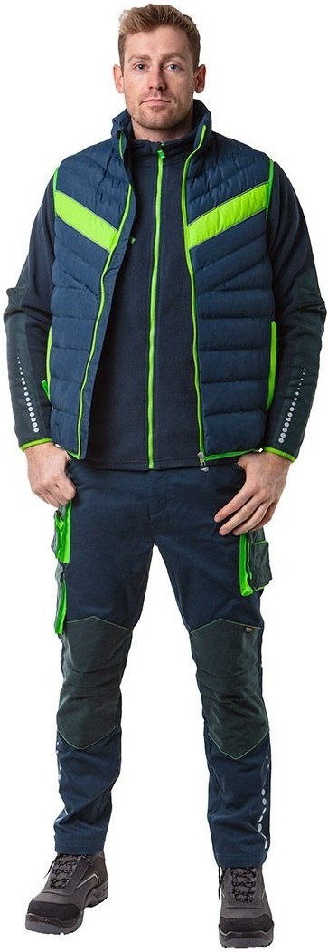 Жилет Neo Tools PREMIUM, зимовий, утеплений, L(52), чорно-салатовий (81-534-L)фото10