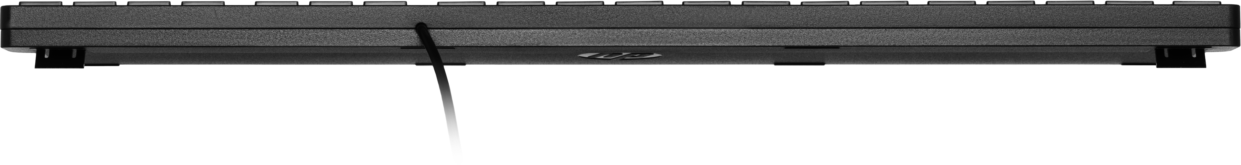 Клавиатура мембранная НР 320K, 109key, EN/UK, Black (9SR37UT) фото 4