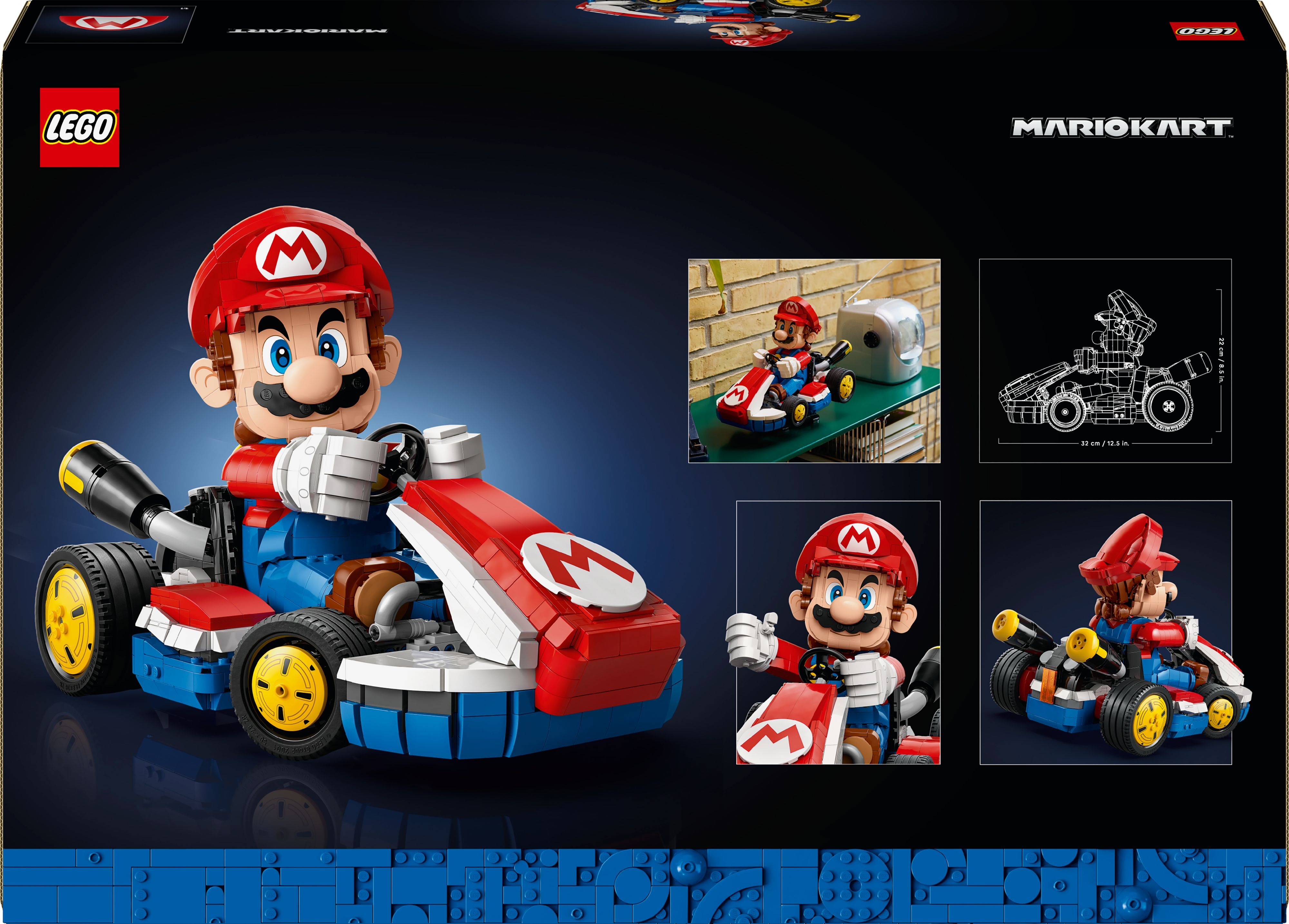 LEGO 72037 Super Mario Kart: Mario и Standard Kart фото 18