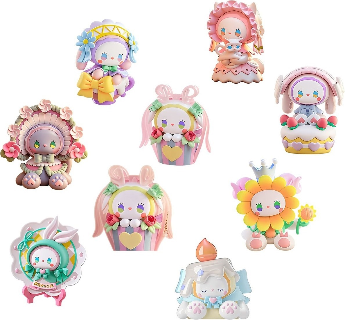 Коллекционная фигурка Pop Top Lucky Emma серии "Загадочный лес" - Праздник Дня Рождения (MJ-000028) фото 