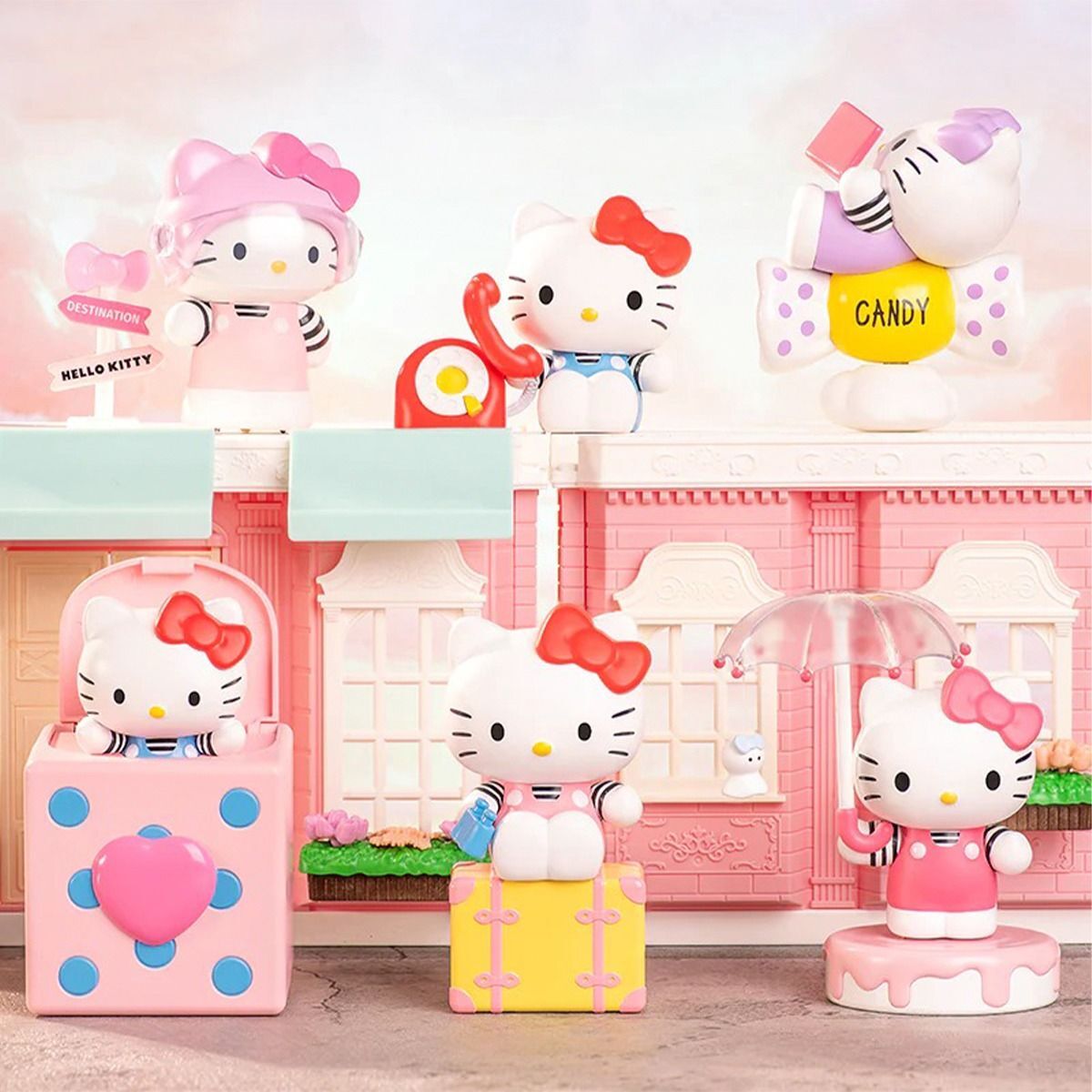Механическая игрушка-сюрприз Pop Top Hello Kitty - Милый сигнал (в ас.) (24MDL-002) фото 9