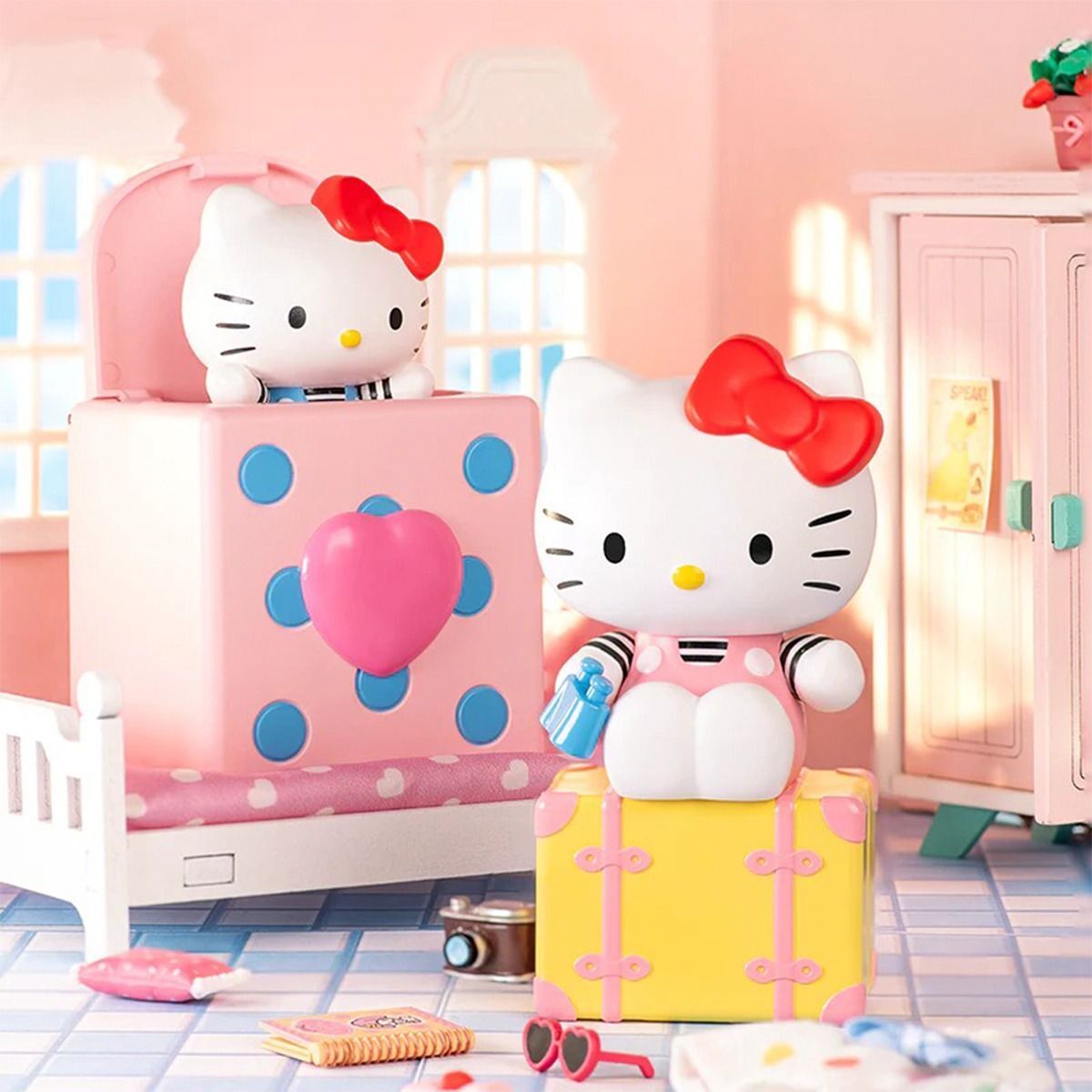 Механическая игрушка-сюрприз Pop Top Hello Kitty - Милый сигнал (в ас.) (24MDL-002) фото 7