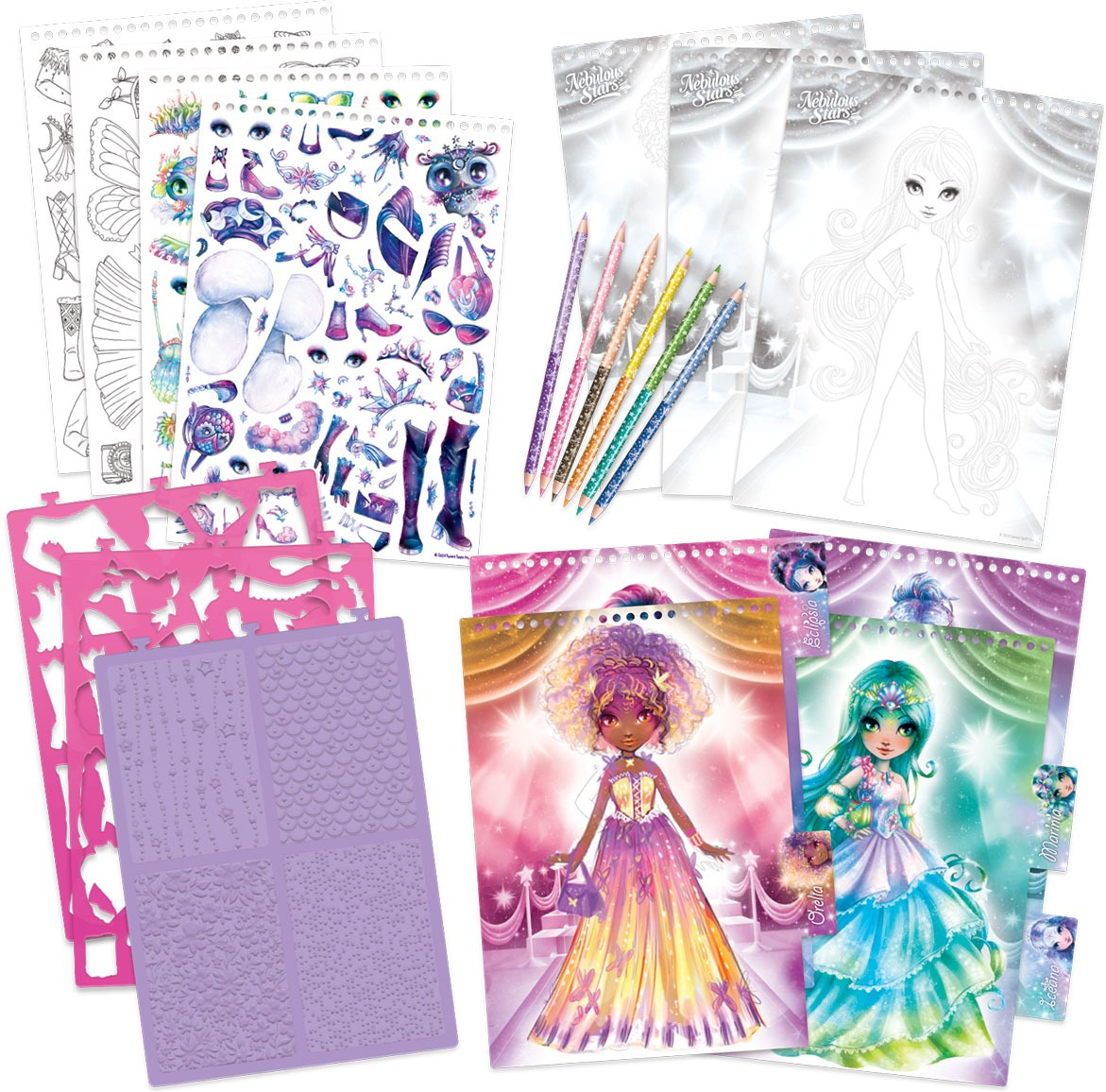 Набір для творчості Nebulous Stars – Скетчбук: Зоряний Бал (11142)фото2