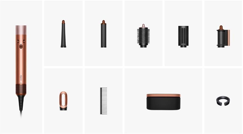 Стайлер Dyson Airwrap I.D. HS08 T1/T2 Amber Silk (123682-01)фото