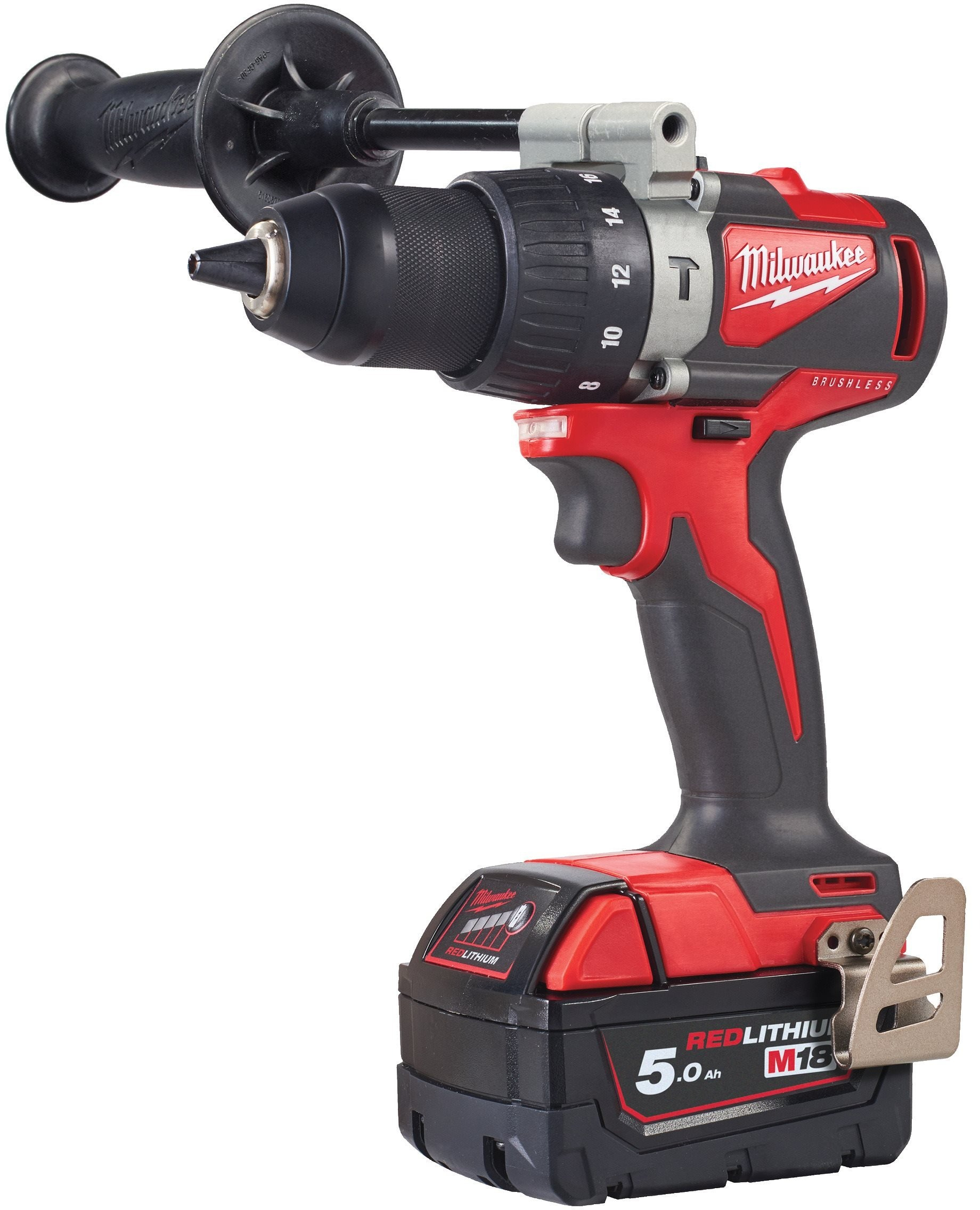 Набір з двох акумуляторних інструментів Milwaukee M18 BLPP2A3-502X 18В (4933492844)фото
