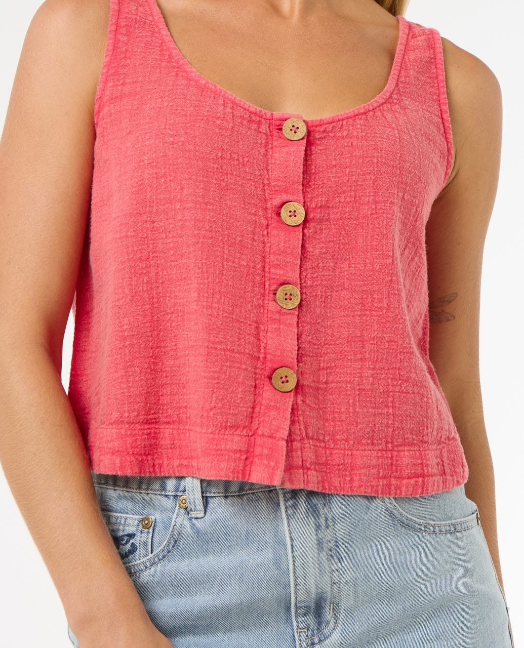 Майка женская Rip Curl Classic Surf Tank II 03PWSH_619 XS красная фото 4