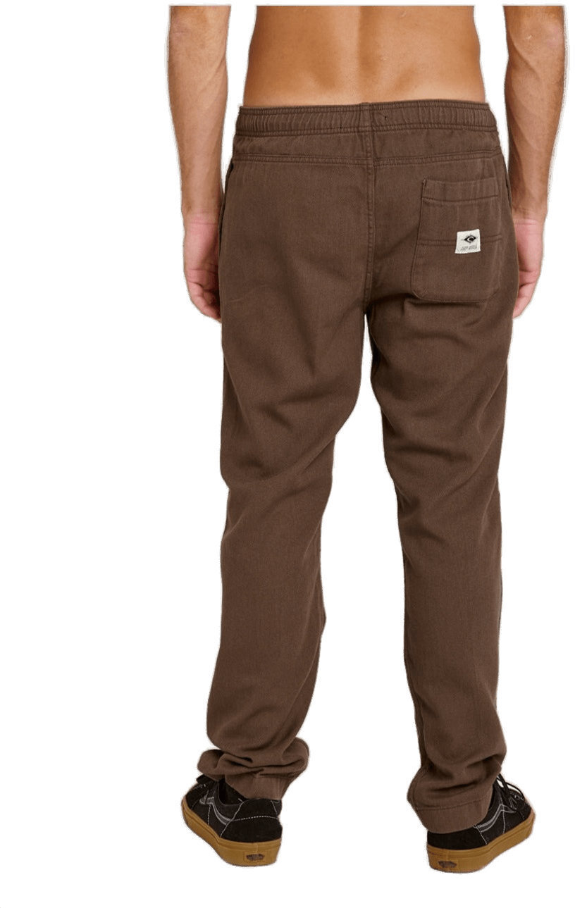 Штаны мужские Rip Curl Classic Surf Twill Beach Pant 028MPA_2135 S коричневые фото 