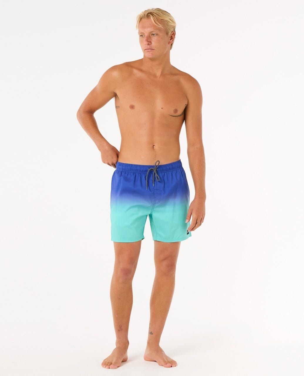 Шорты пляжные мужские Rip Curl Laze Fade Volley 0B8MBO_2141 S синие фото 6