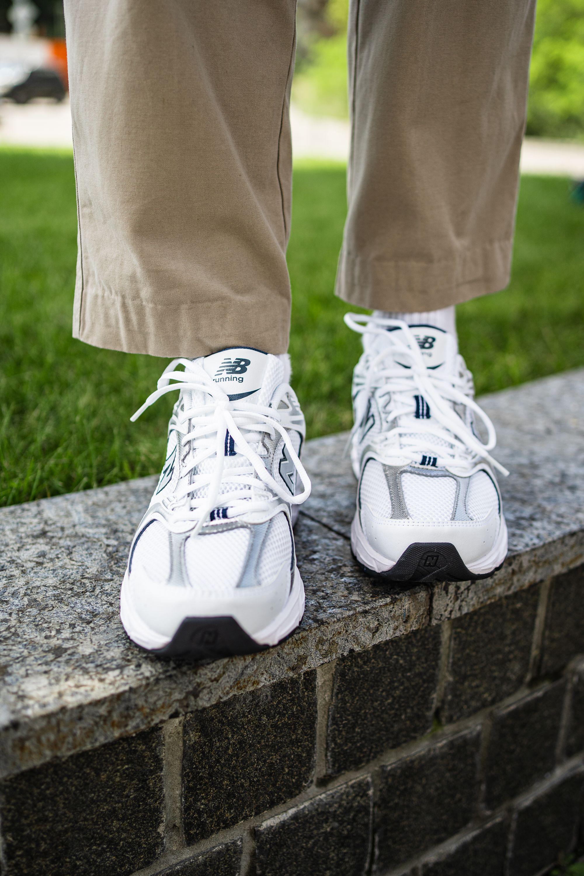 Кроссовки New Balance 530 MR530SG 40.5 (7.5 US) бело-синие фото 9