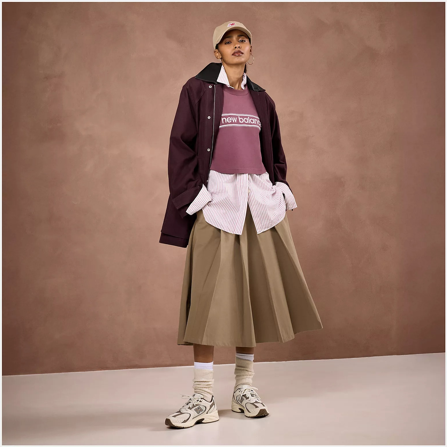 Кроссовки New Balance 530 MR530ASM 37 (4.5 US) бежево-коричневые фото 7