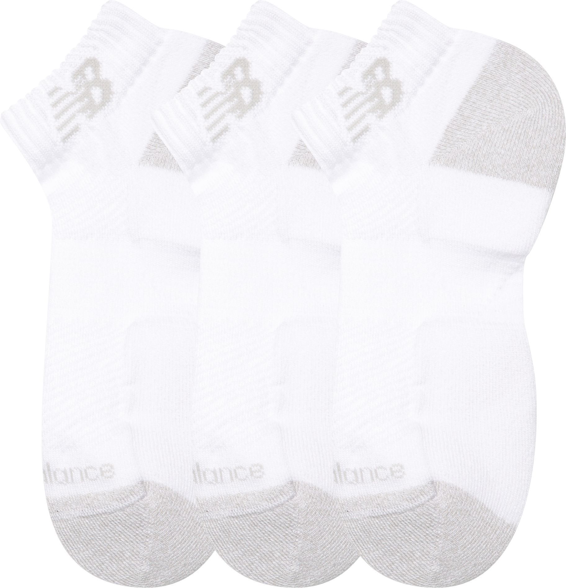 Носки New Balance Active Low Cut 3 Pack LAS35205WT L белые фото 2