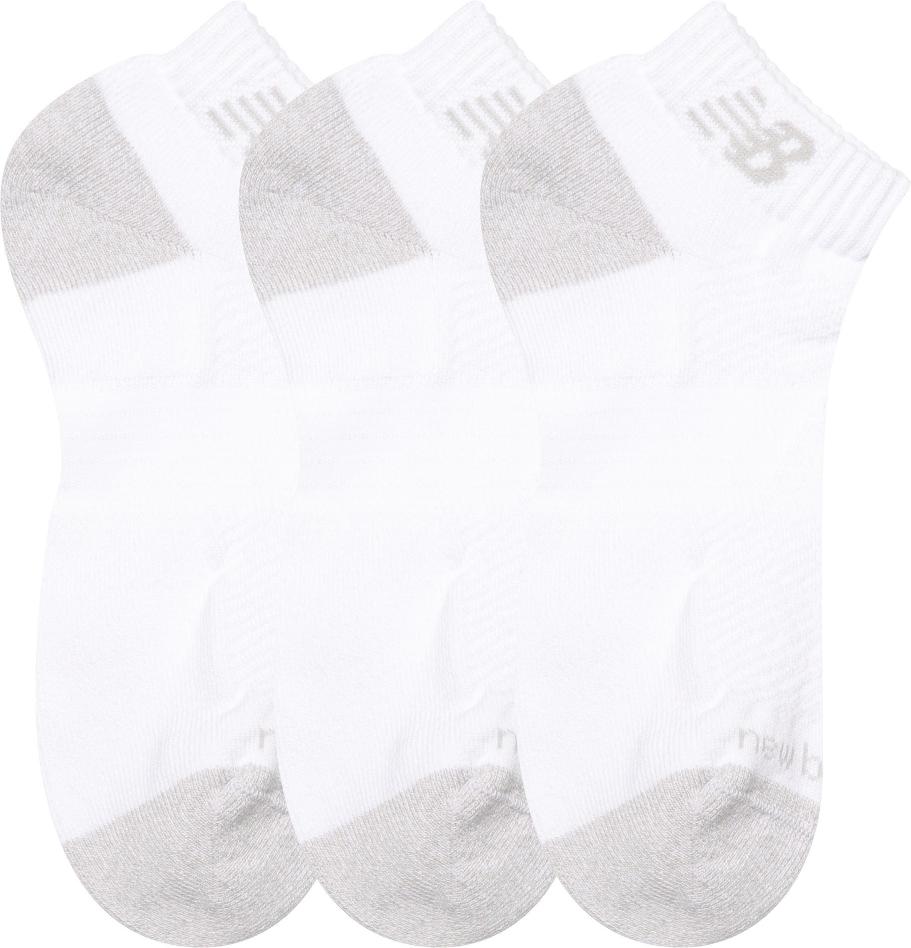 Носки New Balance Active Low Cut 3 Pack LAS35205WT L белые фото 3