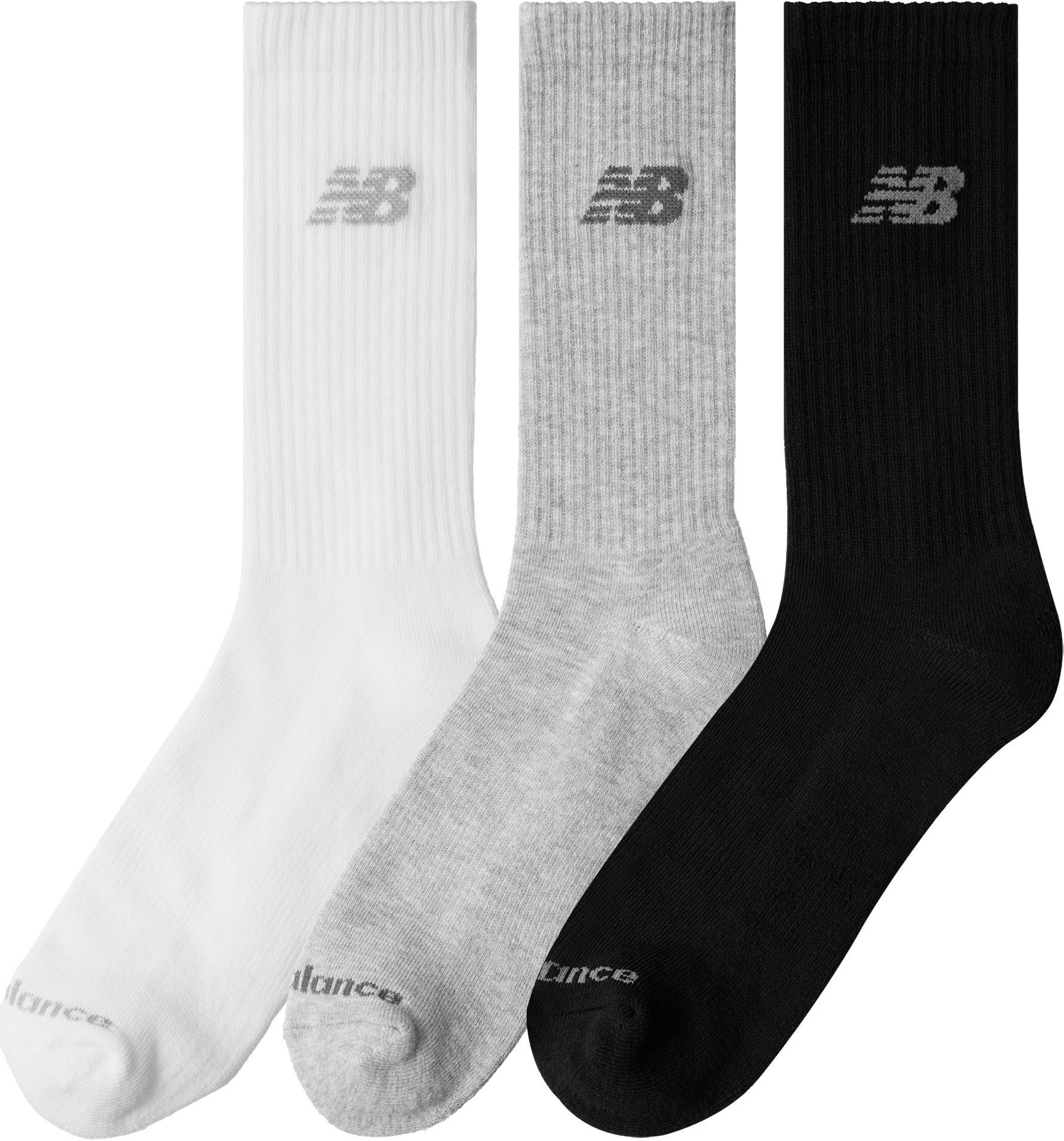 Носки New Balance Performance Basic Crew 3 Pack LAS51423WM L мультиколор фото 2