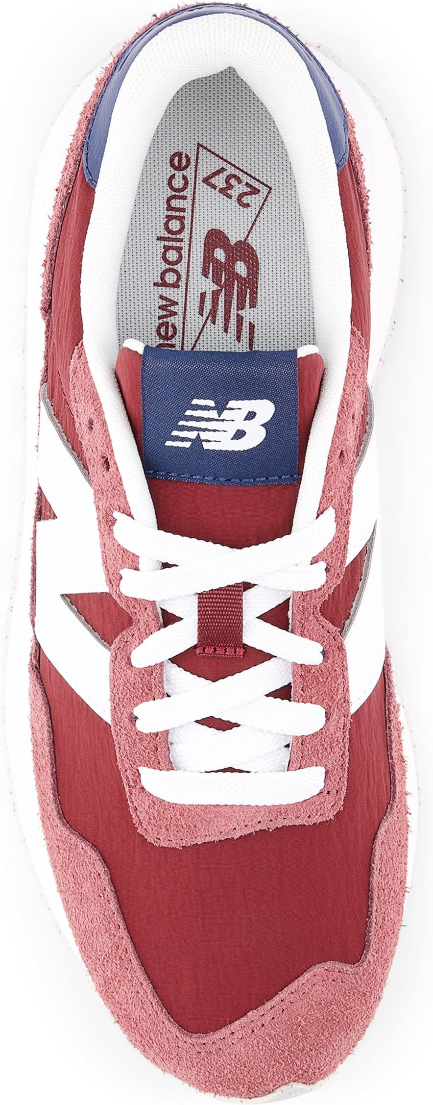 Кроссовки женские New Balance 237 WS237RW 36.5 (6 US) бордовые фото 4