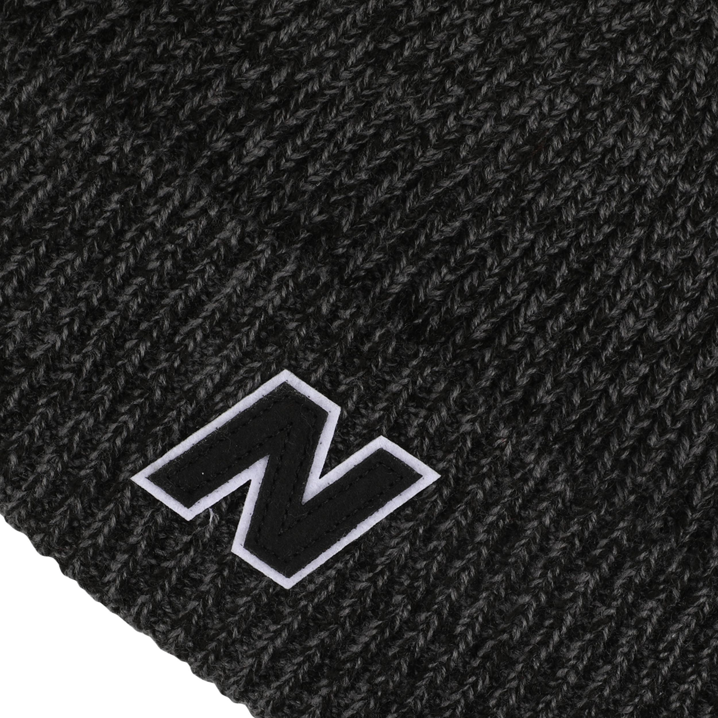 Шапка New Balance Winter Block N Beanie V2.0 LAH53009BK черная фото 3
