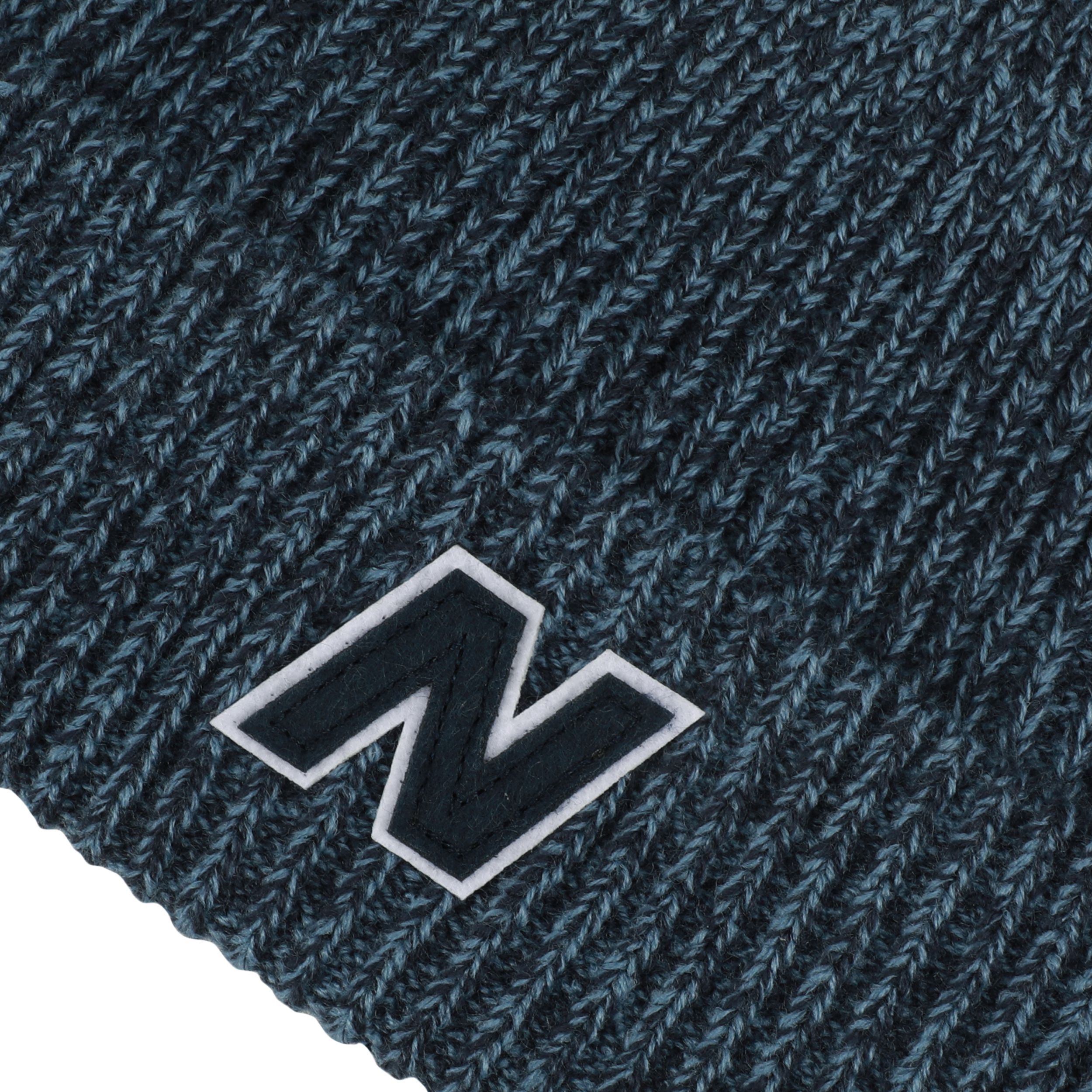 Шапка New Balance Winter Block N Beanie V2.0 LAH53009NNY синяя фото 3