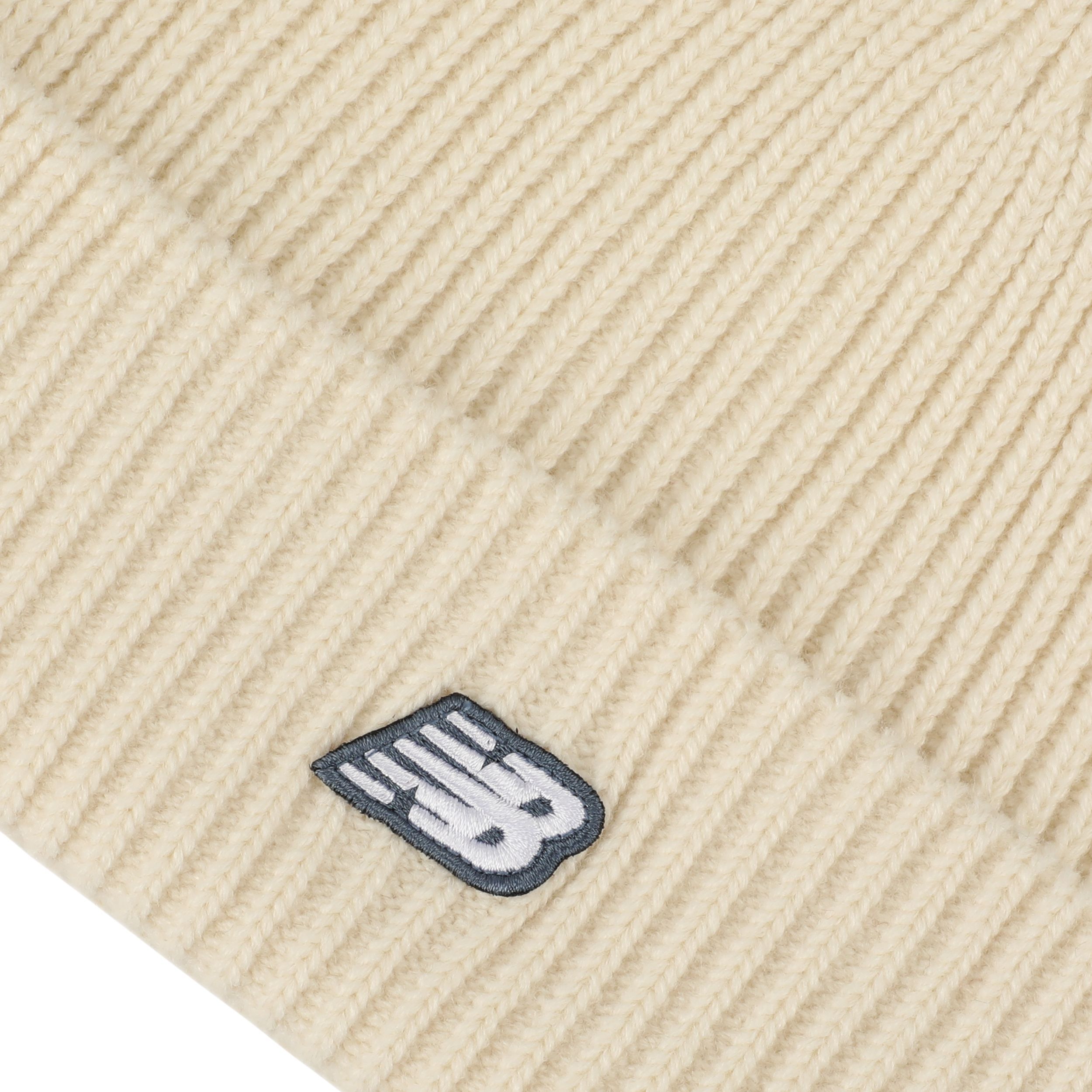 Шапка New Balance Winter Watchman Beanie V3.0 LAH53008PEF бежевая фото 3