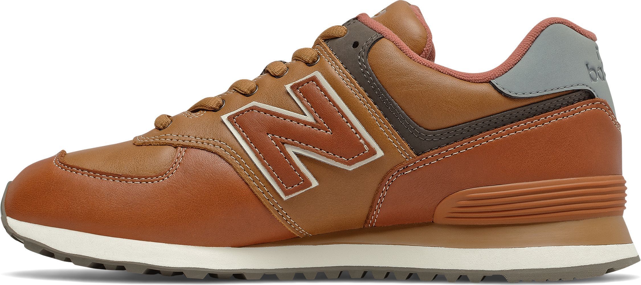 Кроссовки мужские New Balance 574 ML574OMA 45 (11 US) коричневые фото 3