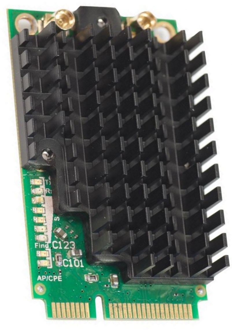 WiFi адаптер MikroTik 802.11a/n mini PCI express (R11e-5HnD) фото 