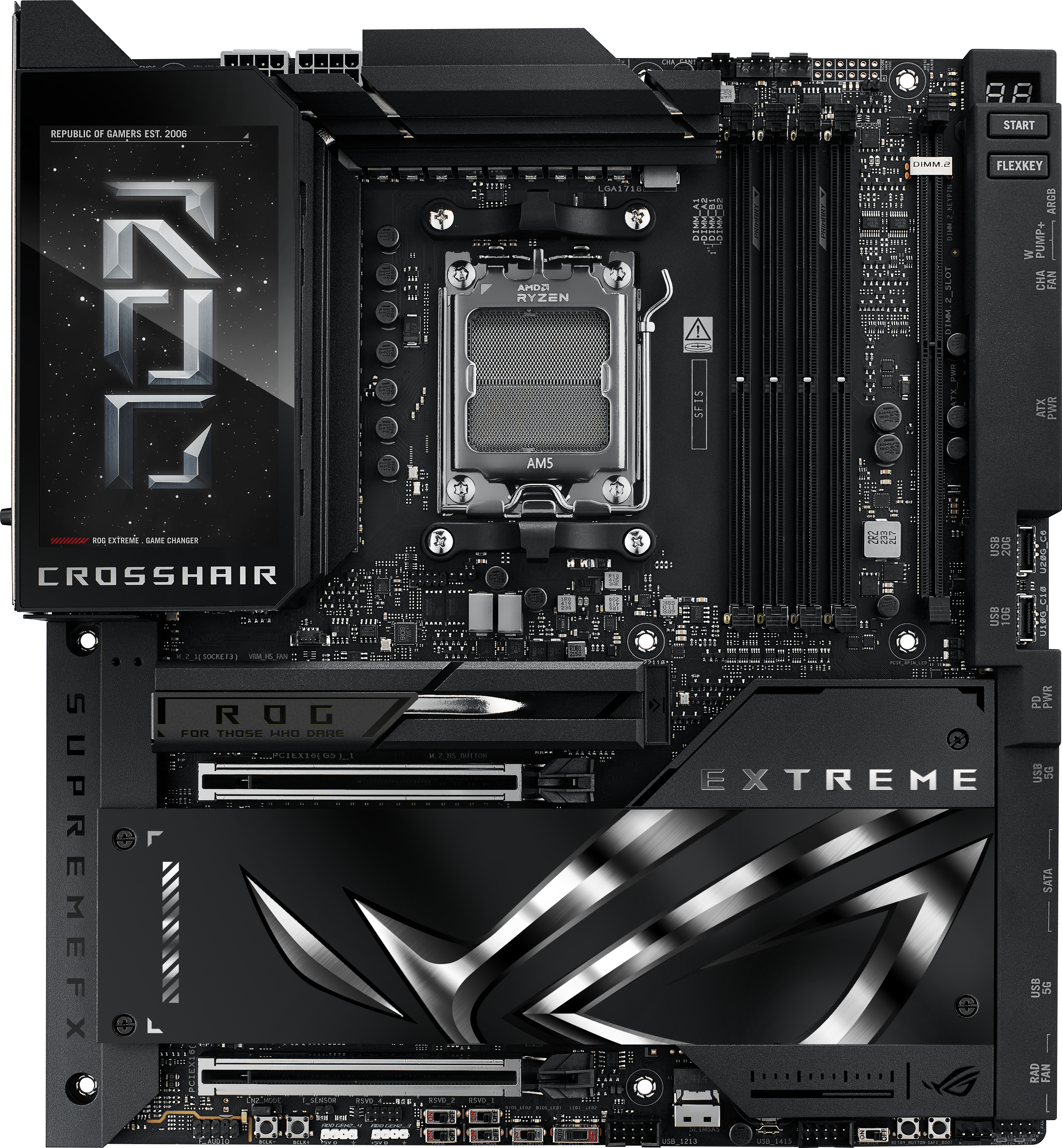 Материнcкая плата ASUS ROG CROSSHAIR X870E EXTREME (90MB1LB0-M0EAY0) фото 