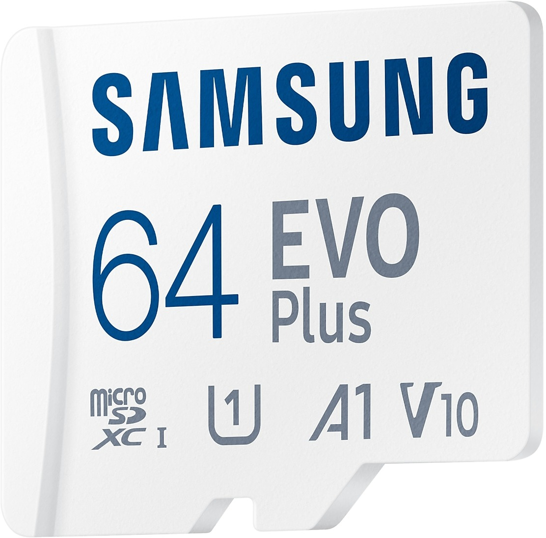 Карта памяти Samsung microSDXC 64GB C10 UHS-I R130MB/s Evo Plus + SD (MB-MC64SA/EU) фото 3