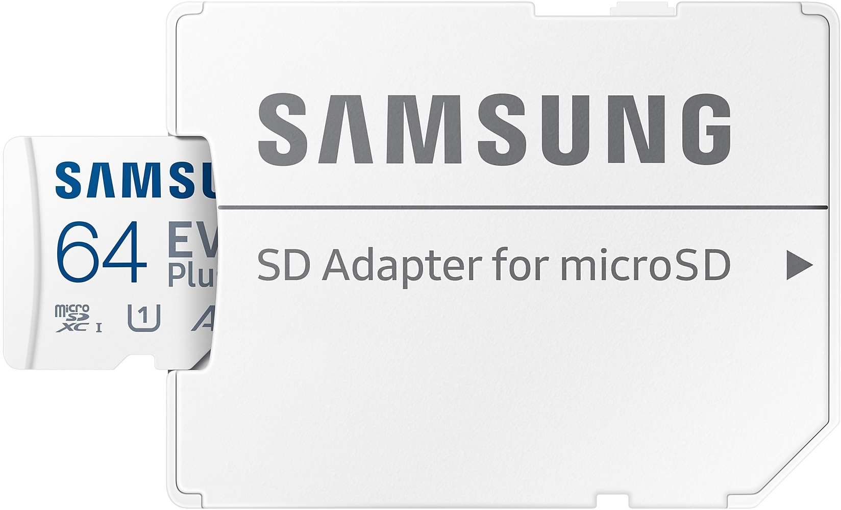 Карта памяти Samsung microSDXC 64GB C10 UHS-I R130MB/s Evo Plus + SD (MB-MC64SA/EU) фото 6