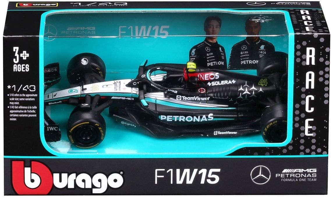 Автомодель - Mercedes-AMG F1 W15 Performance (2024) (1:43), (18-38208)фото11