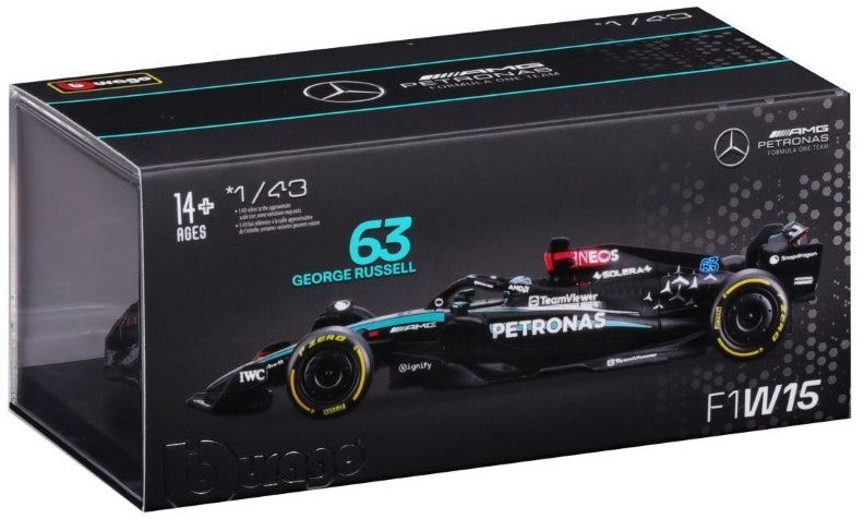 Автомодель - Mercedes-AMG F1 W15 Performance (2024) (1:43), (18-38208)фото22