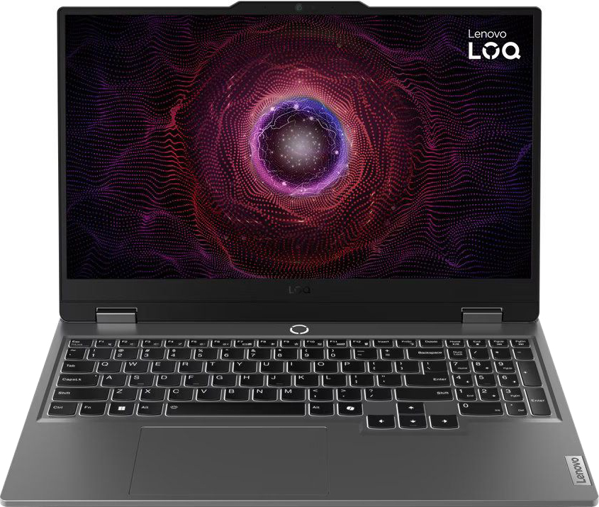 Ноутбук Lenovo LOQ 15ARP9 Luna Grey (83JC00CQRA) фото 2