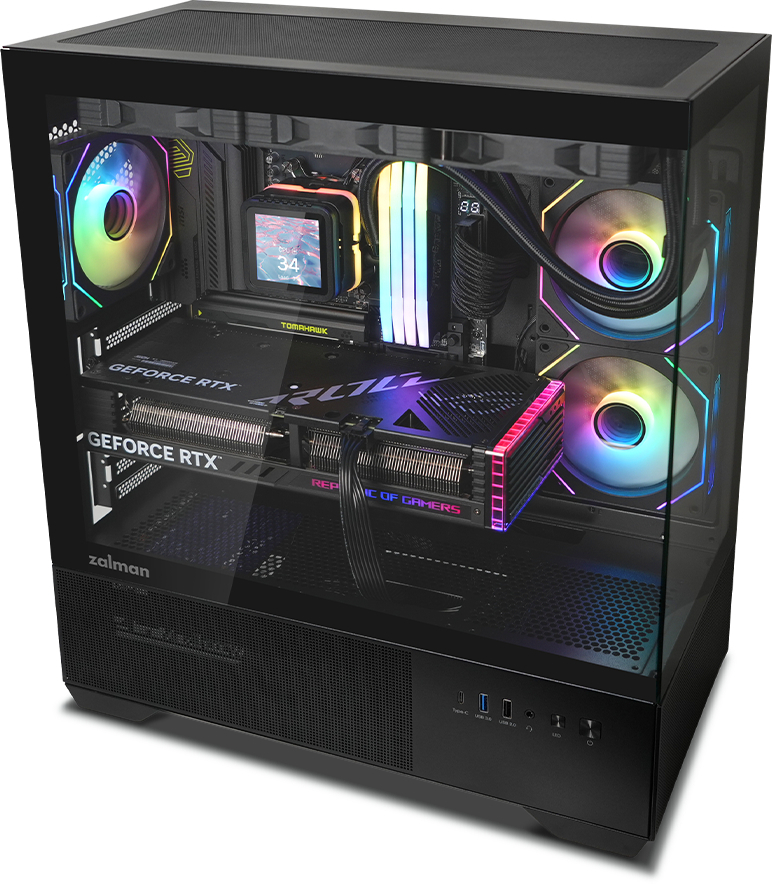 Корпус Zalman Chronix без БП (CHRONIXBLACK) фото 6