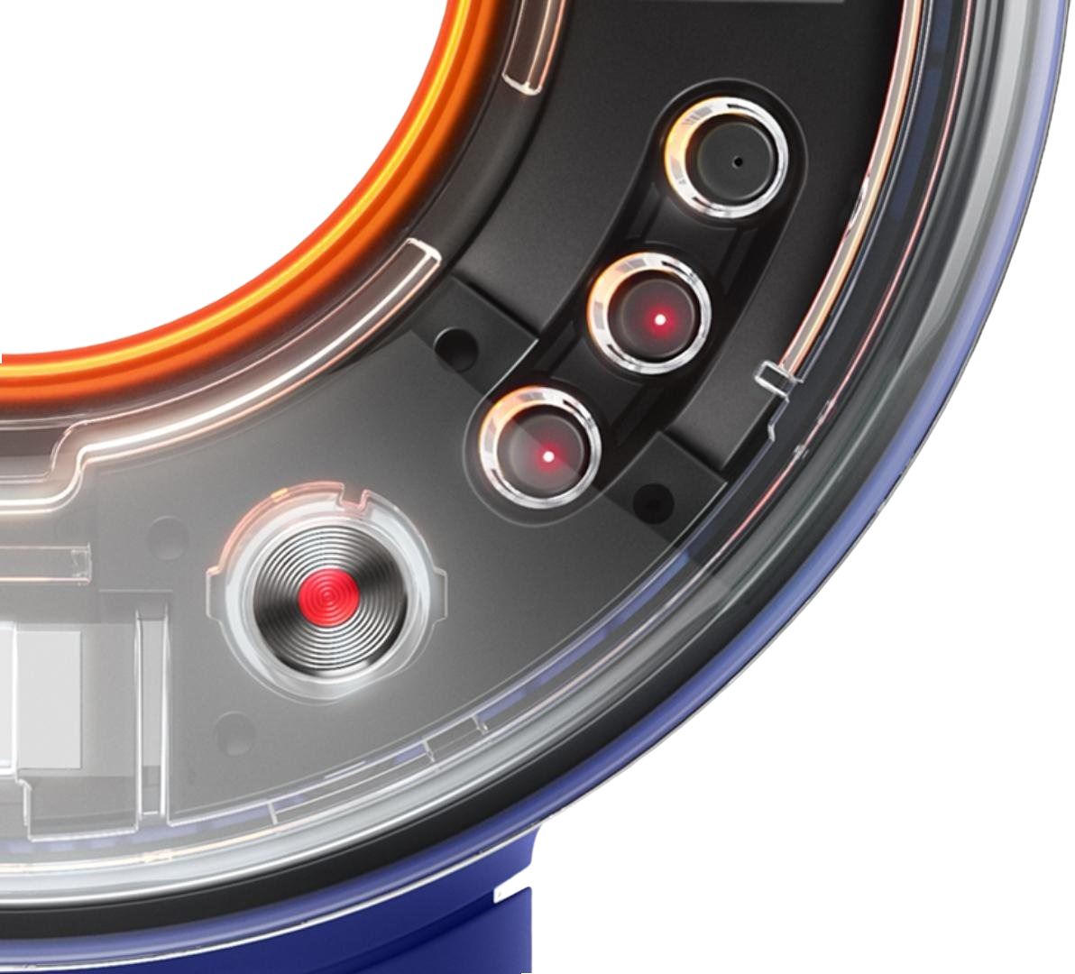 Фен Dyson Supersonic Nural Ceramic Vinca Blue/Topaz 515166-01 фото 4