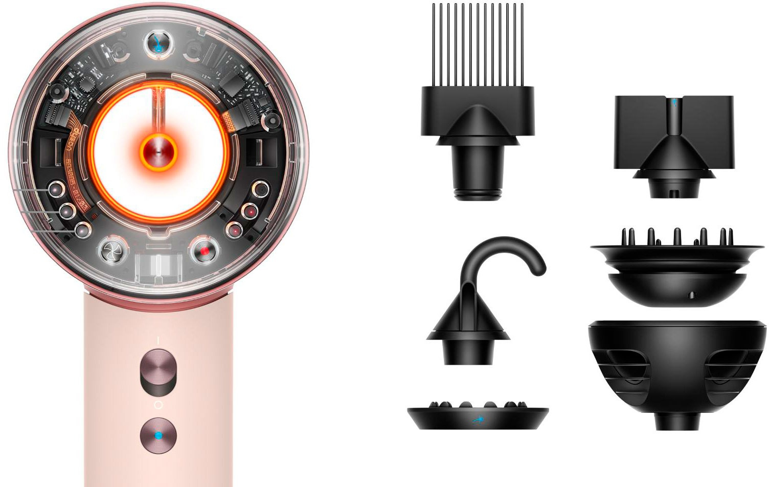 Фен Dyson Supersonic Nural Ceramic Pink/Rose Gold 598975-01 фото 5