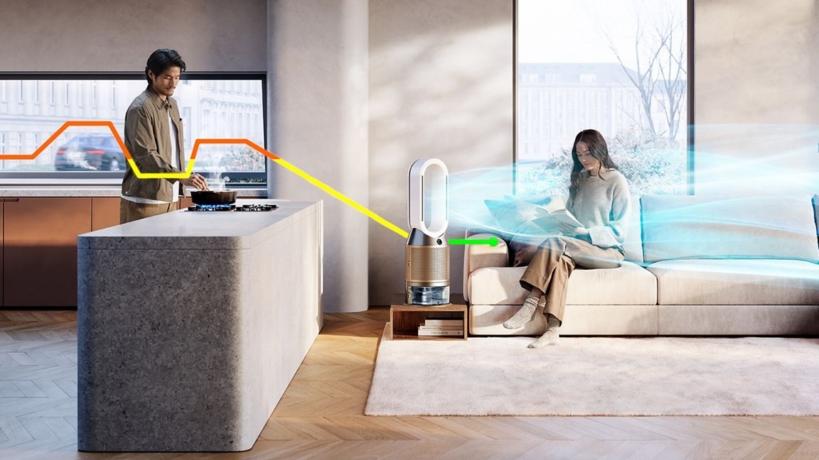 Увлажнитель-очиститель воздуха Dyson PH2 De-NOx PH05 (545007-01) фото 