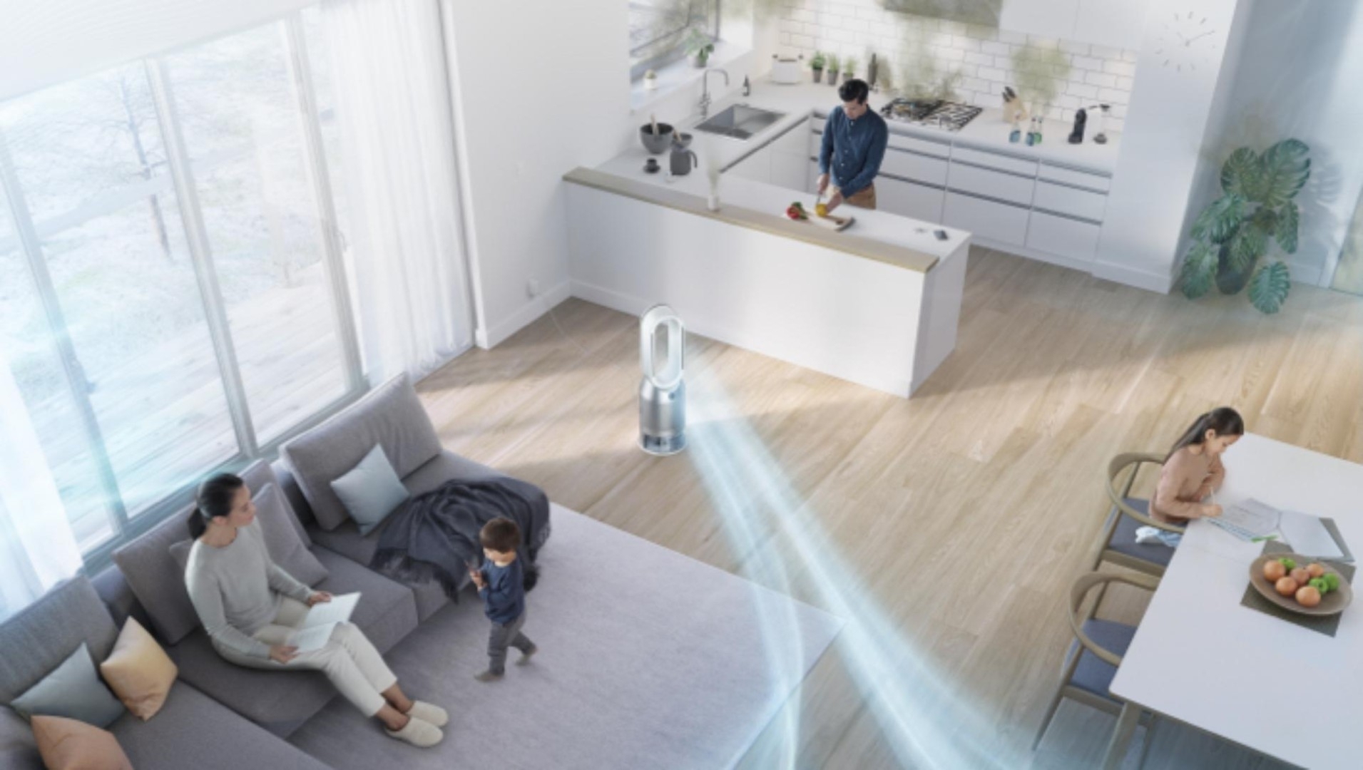 Увлажнитель-очиститель воздуха Dyson PH2 De-NOx PH05 (545007-01) фото 