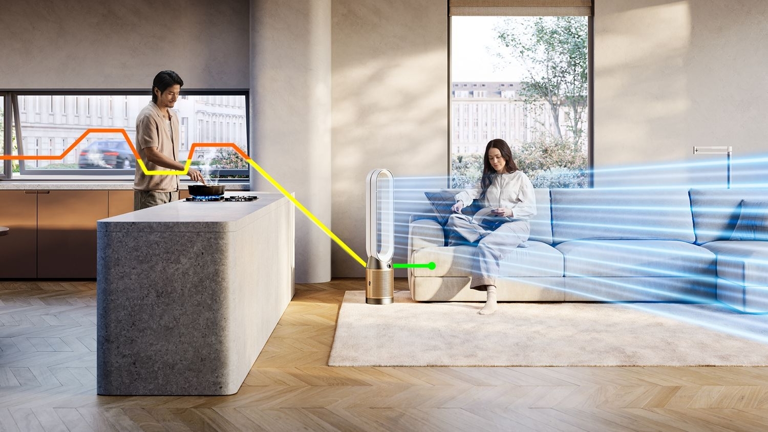 Очисник повітря Dyson PC2 De-Nox TP12 546519-01фото5