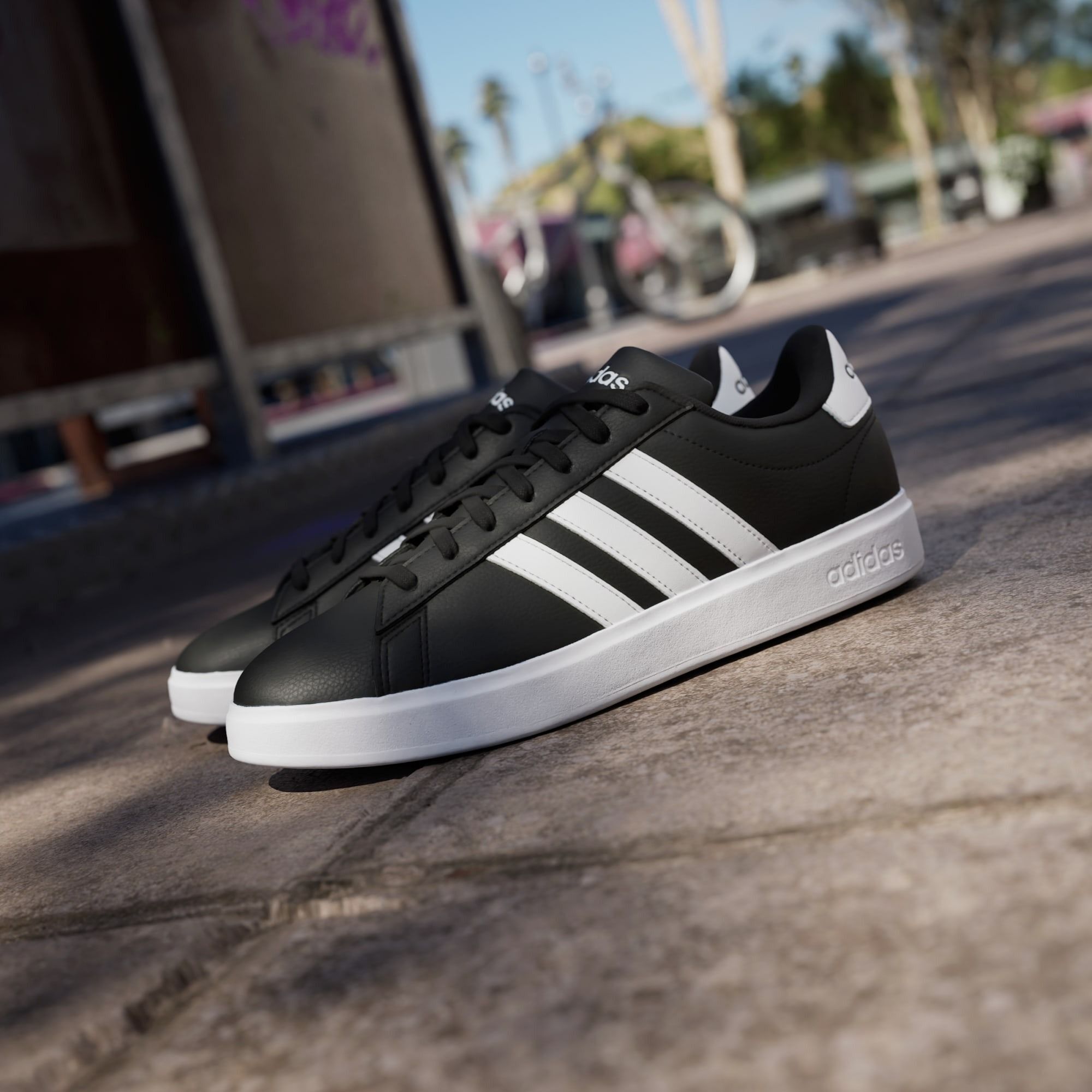 Кеды мужские Adidas Grand Court 2.0 GW9196 40 (6.5 UK) черный фото 11