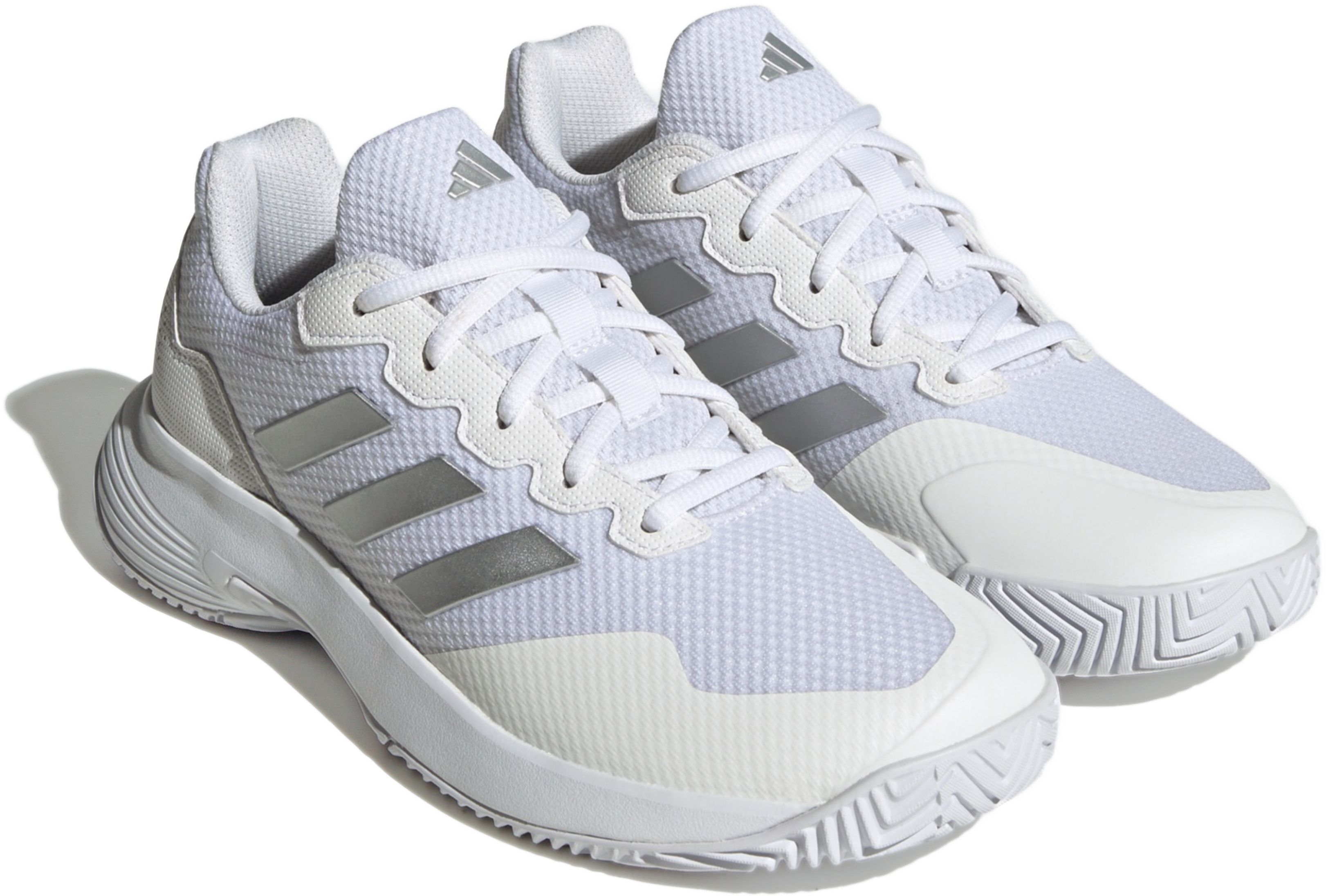 Кроссовки женские Adidas GameCourt 2 W HQ8476 39 1/3 (6 UK) белые фото 