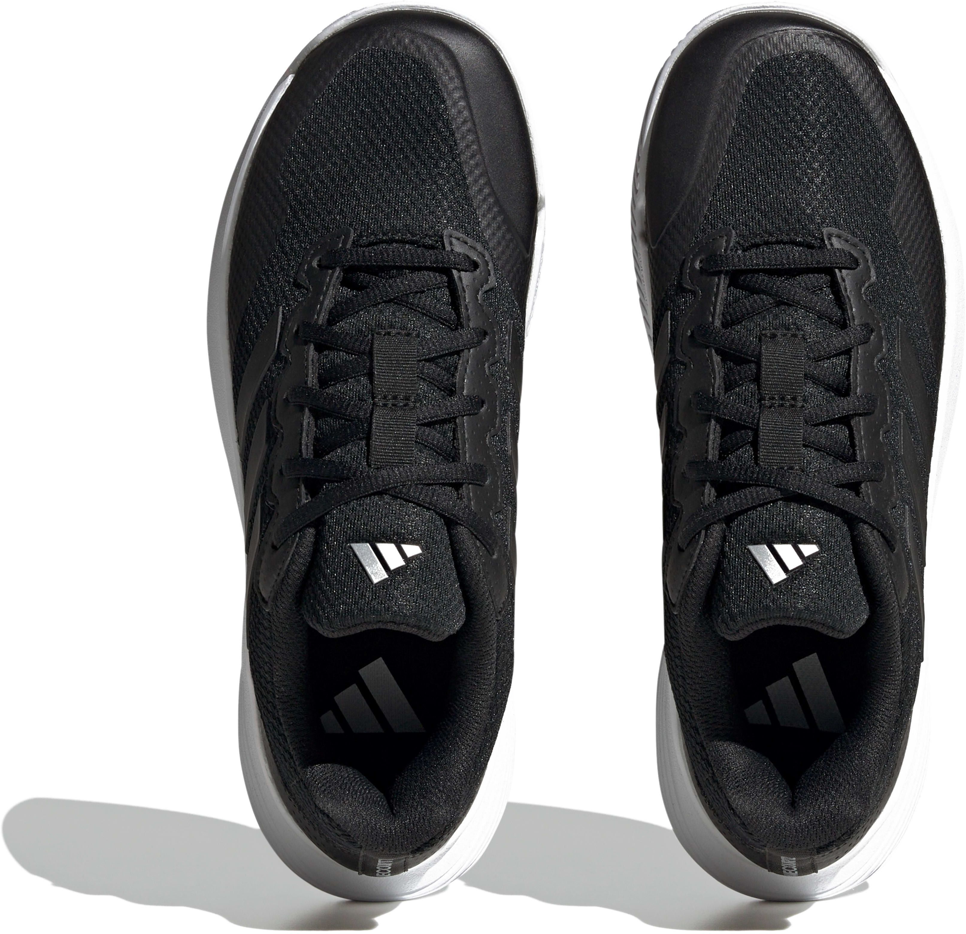 Кросівки жіночі для тенісу Adidas Gamecourt 2 W ID1494 36 (3.5 UK) чорніфото5