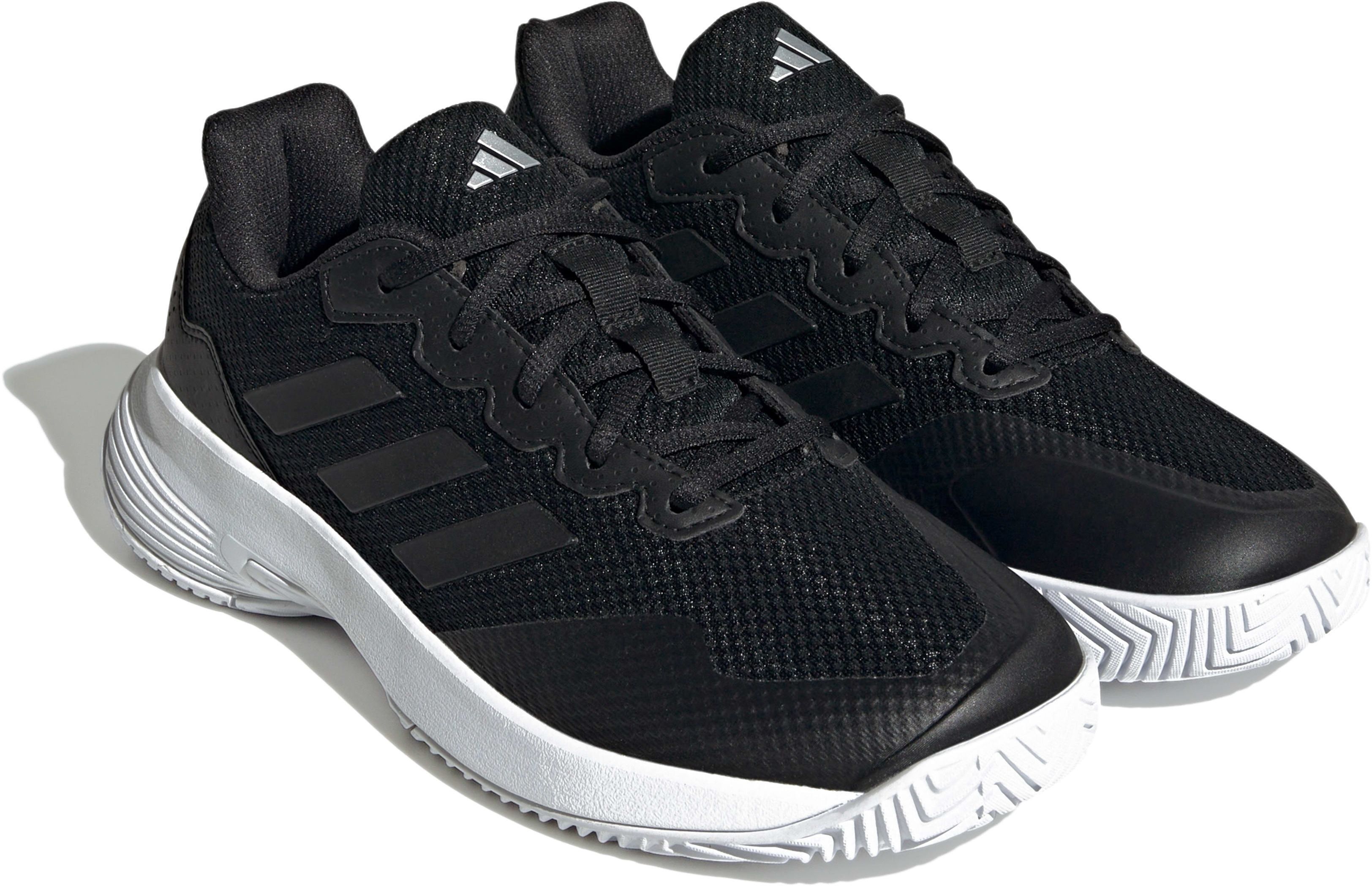 Кросівки жіночі для тенісу Adidas Gamecourt 2 W ID1494 36 (3.5 UK) чорніфото3