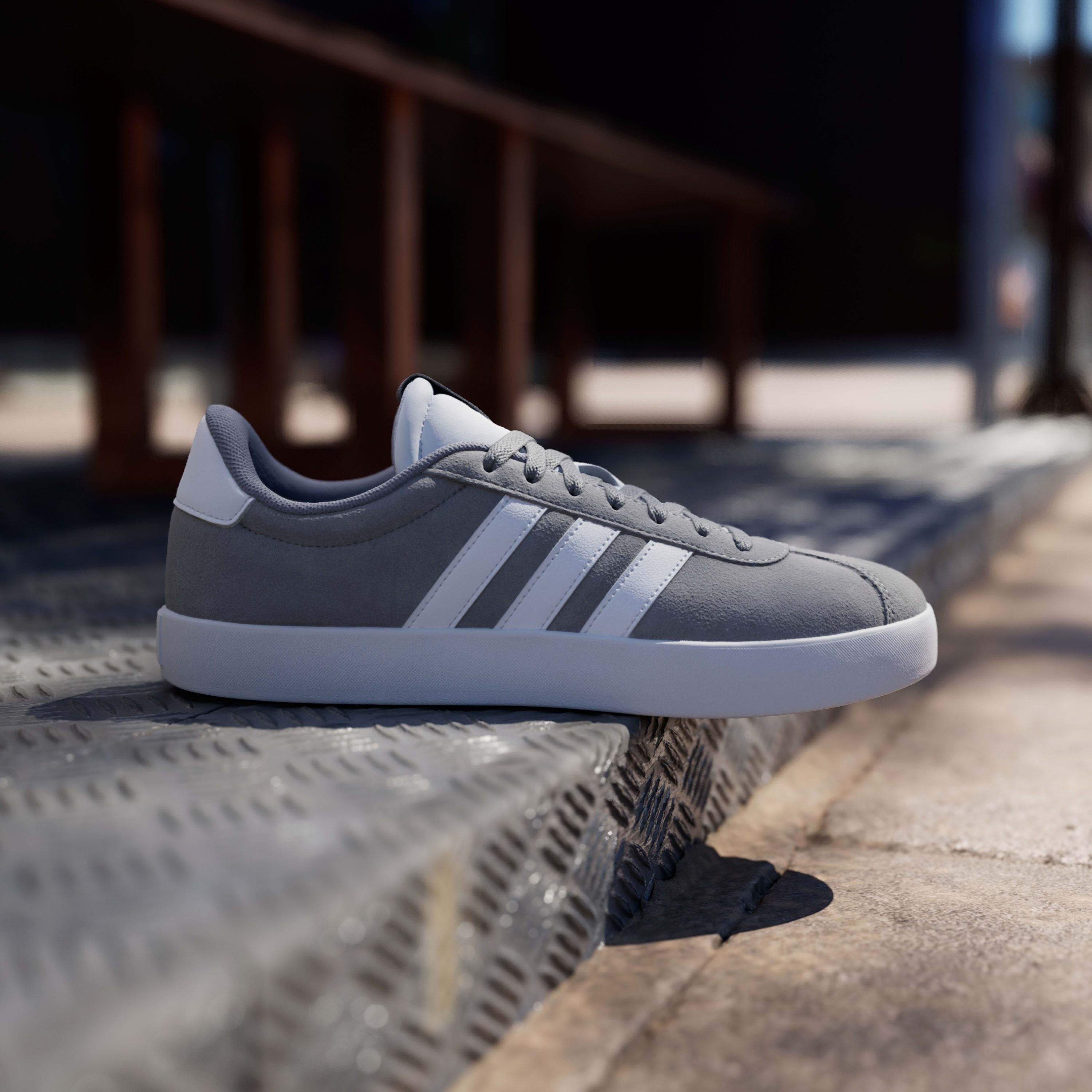 Кеды мужские Adidas Vl Court 3.0 ID6276 42 (8 UK) серые фото10