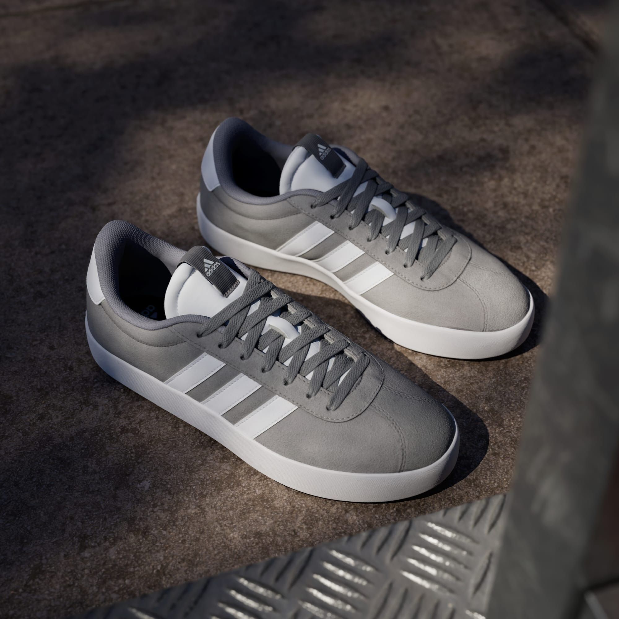 Кеды мужские Adidas Vl Court 3.0 ID6276 42 (8 UK) серые фото12