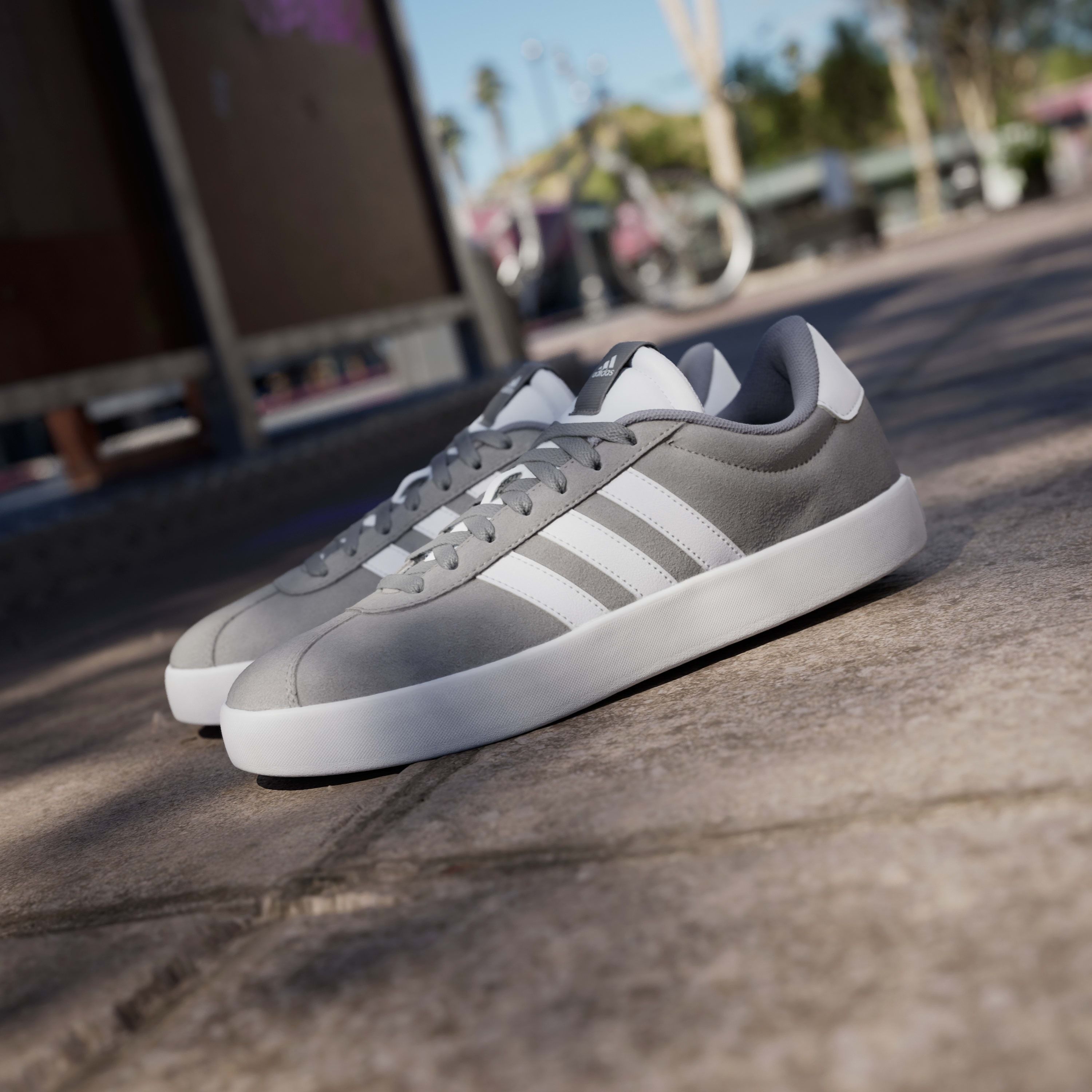 Кеды мужские Adidas Vl Court 3.0 ID6276 42 (8 UK) серые фото13