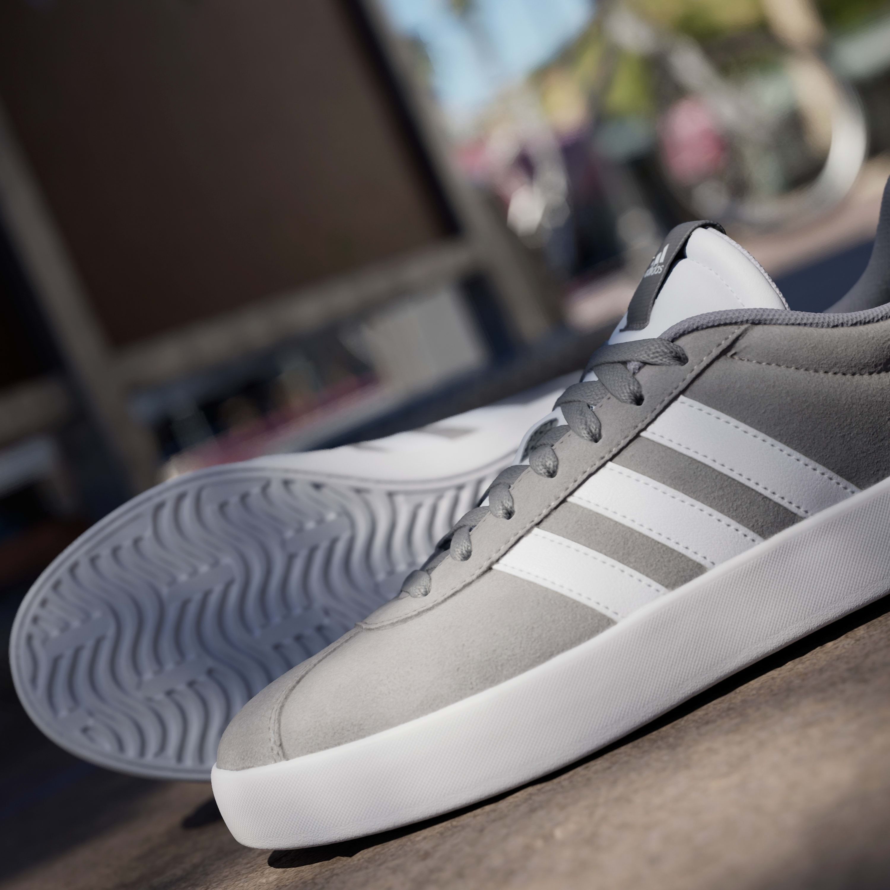Кеды мужские Adidas Vl Court 3.0 ID6276 42 (8 UK) серые фото17