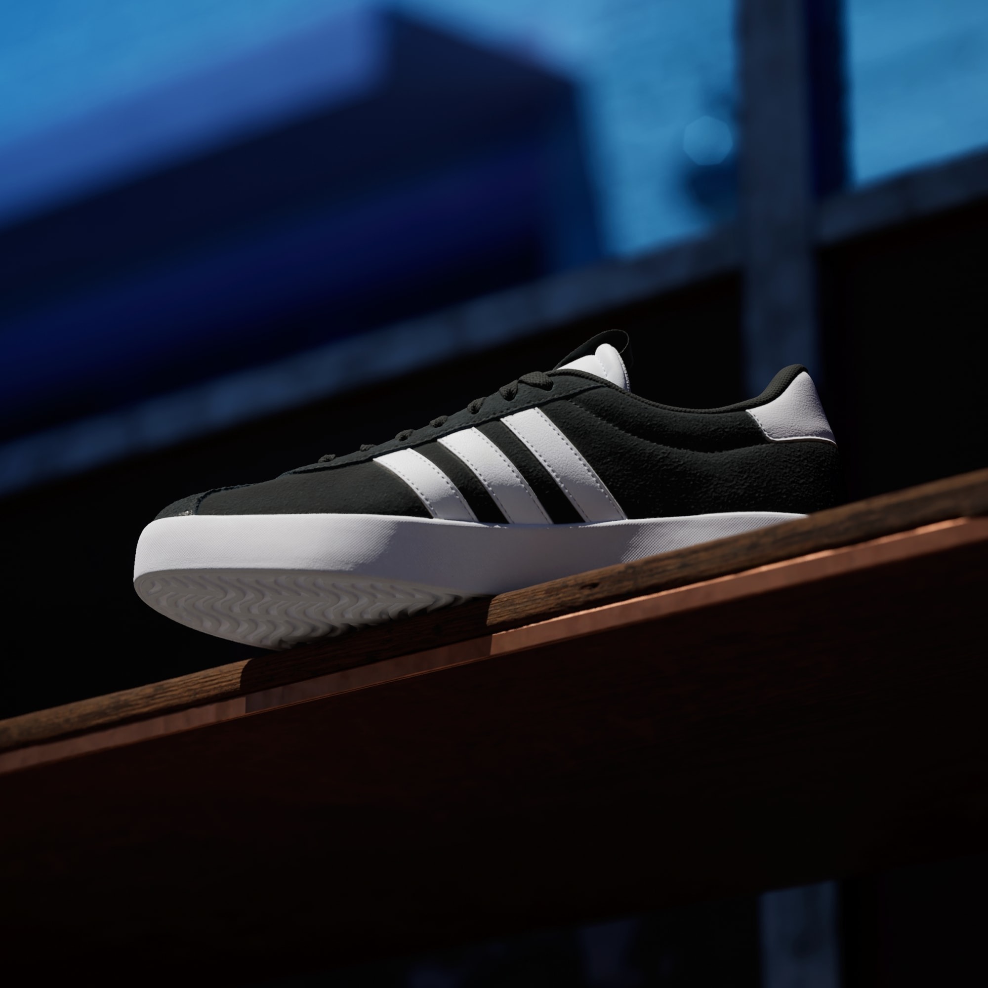 Кеды мужские Adidas Vl Court 3.0 ID6278 44 (9.5 UK) черные фото 